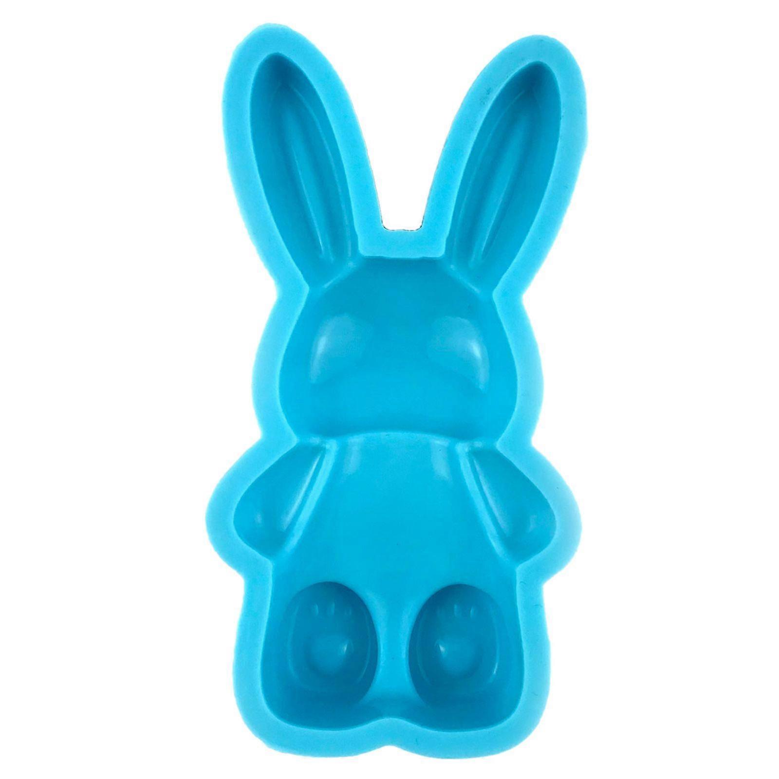 Easter Silicone Molds for Easter Egg Rabbit Shape Dessert Decor Home Party