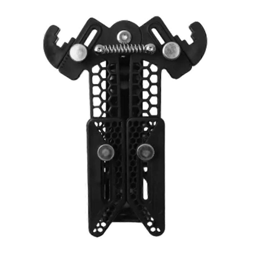 Compound Bow Stand Adjustable Triangular Support Archery Bow Rack for Target Practice Hunting Range A