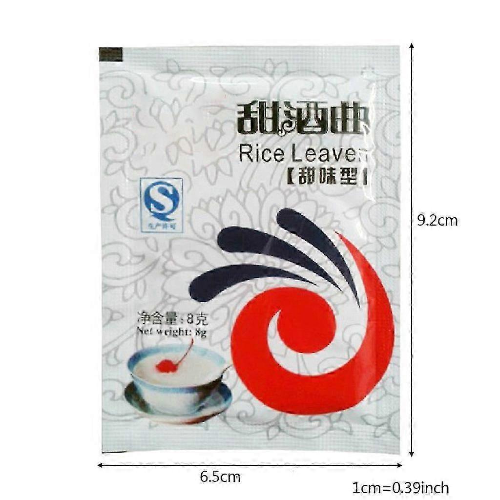 5 balení čínská sladká rýže víno kvašení startér kvasný prášek materiál pro výrobu domácího vaření