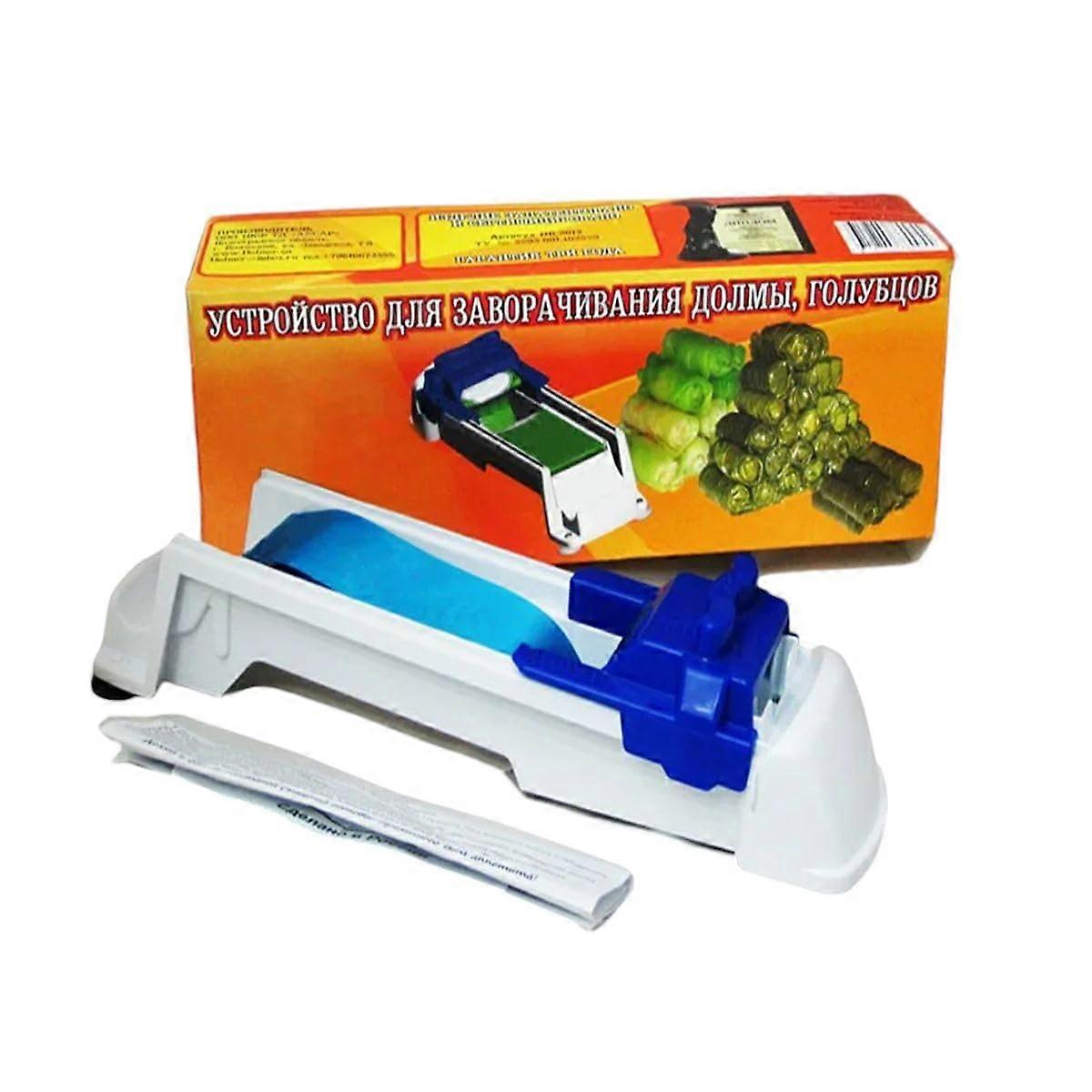 Sushi Rolling Machine for Quick Vegetable Cabbage Leaf Rolls and Reusable NonStick Fondant Mold
