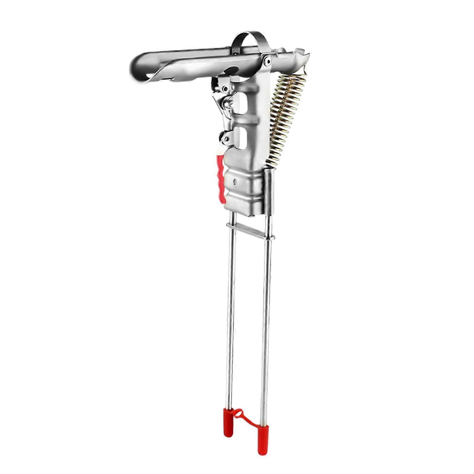 Automatic Fishing Rod Holder with Smart Bite Sensor, Adjustable Stainless Steel Ground Stand