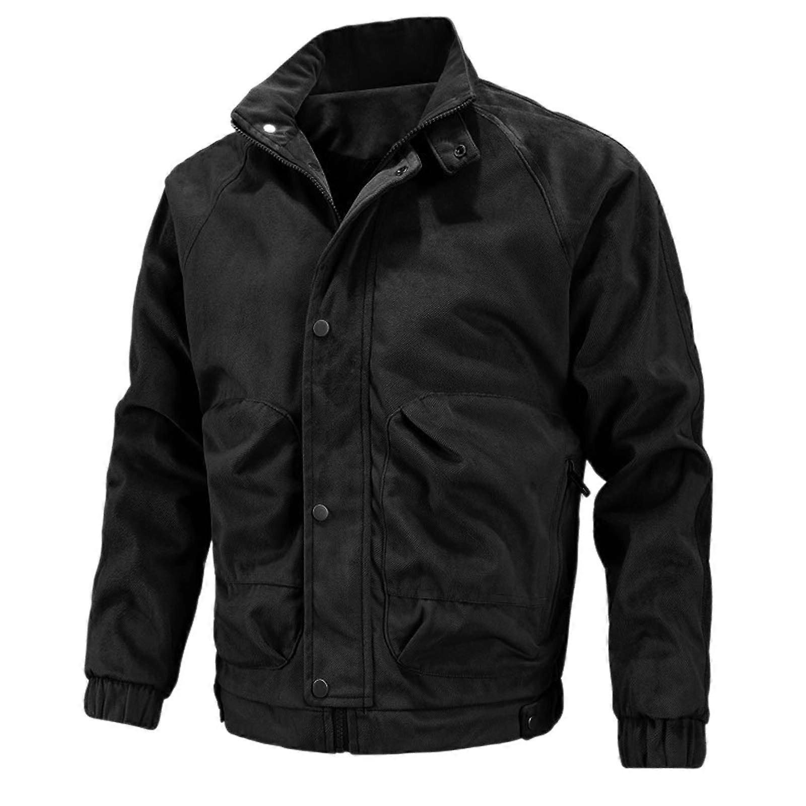 Men's Waterproof Winter Long Coat with Removable Hood Quilted Lining Windproof Softshell Plus Size
