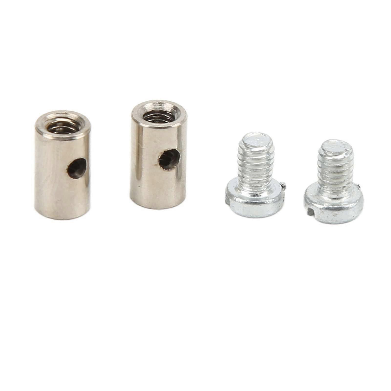 Throttle Cable End 6mm Solderless Universal Motorcycle Brake Cable Nipple RustResistant