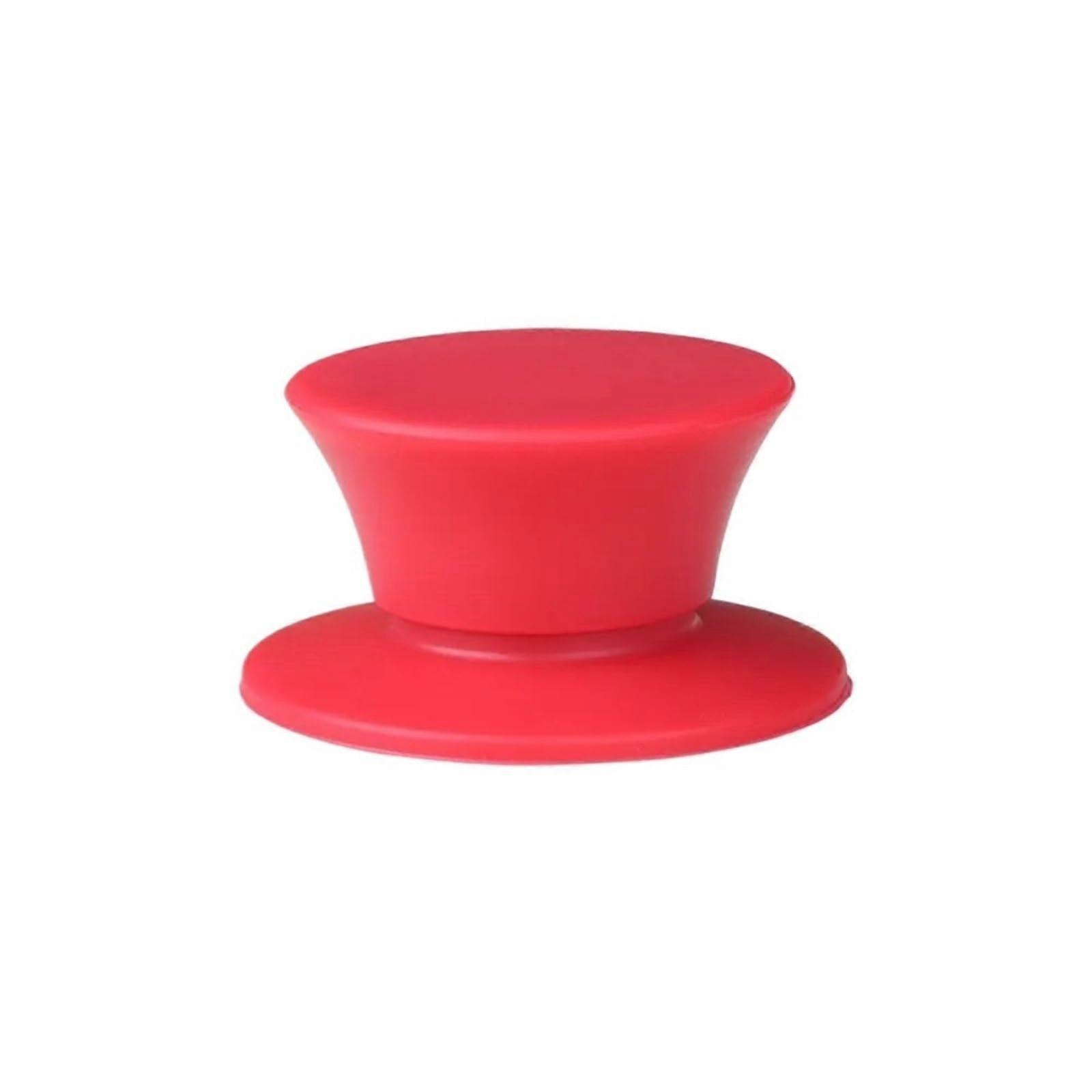 Universal Silicone Pot Lid Replacement Knob Red Handle for Cookware Pan Cover Heat Resistant