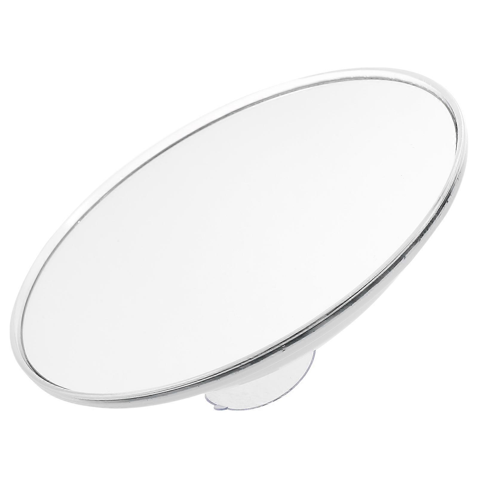 Makeup Mirror with Suction Cup for Bathroom Use 7x Magnifying 2Pcs White