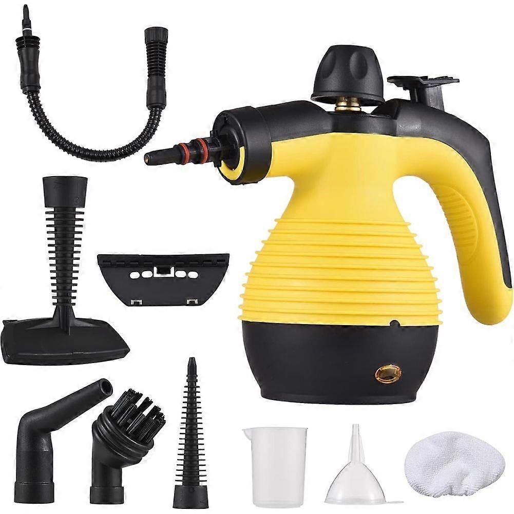 Kitchen Multifunctional High Temperature Pressurized Handheld Steam Cleaning Machine with 9PCS Accessory UK Plug