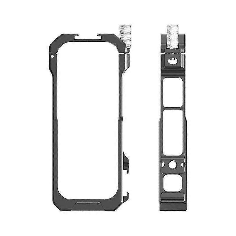For Insta360 X3 Metal Rabbit Cage Magnetic Suction Horizontal Vertical Protective Frame