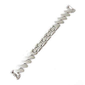 For Xiaomi Smart Band 9 NFC/9/8 NFC/8/Band 7/6/5 Watch Strap Zinc Alloy Wave Design Wristband