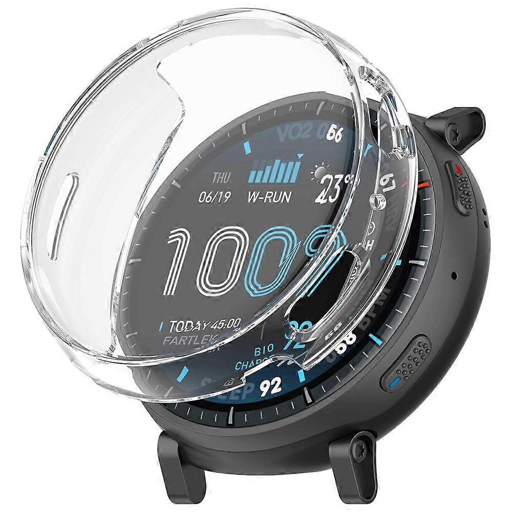 Compatible For Huami Amazfit Active Max Full Coverage TPU Watch Cover Electroplated Protective Case