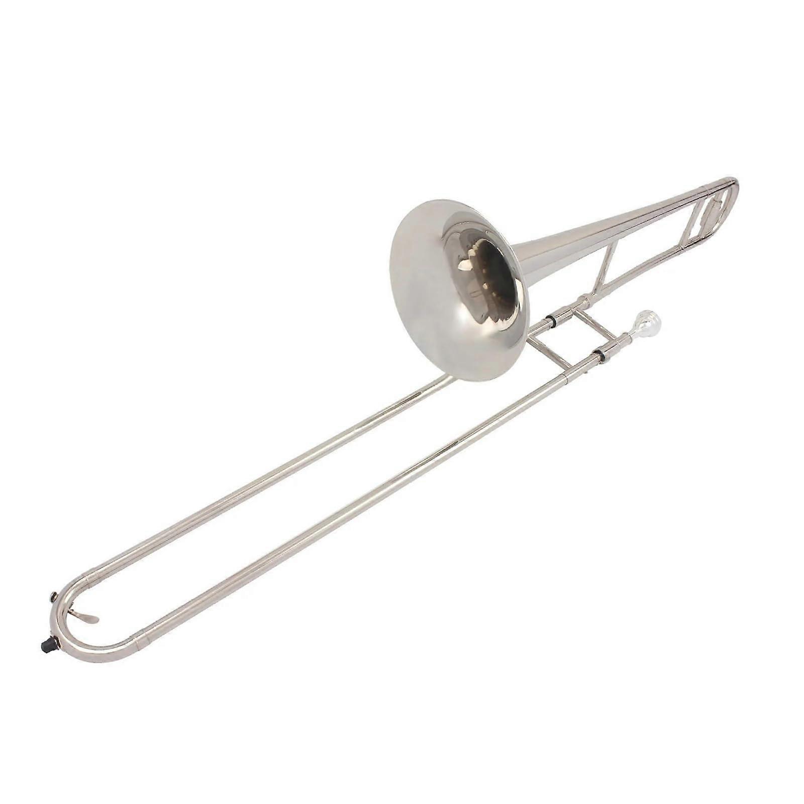 Professional Bb Alto Trombone Set with Lightweight Durable Brass and Smooth Slide Action