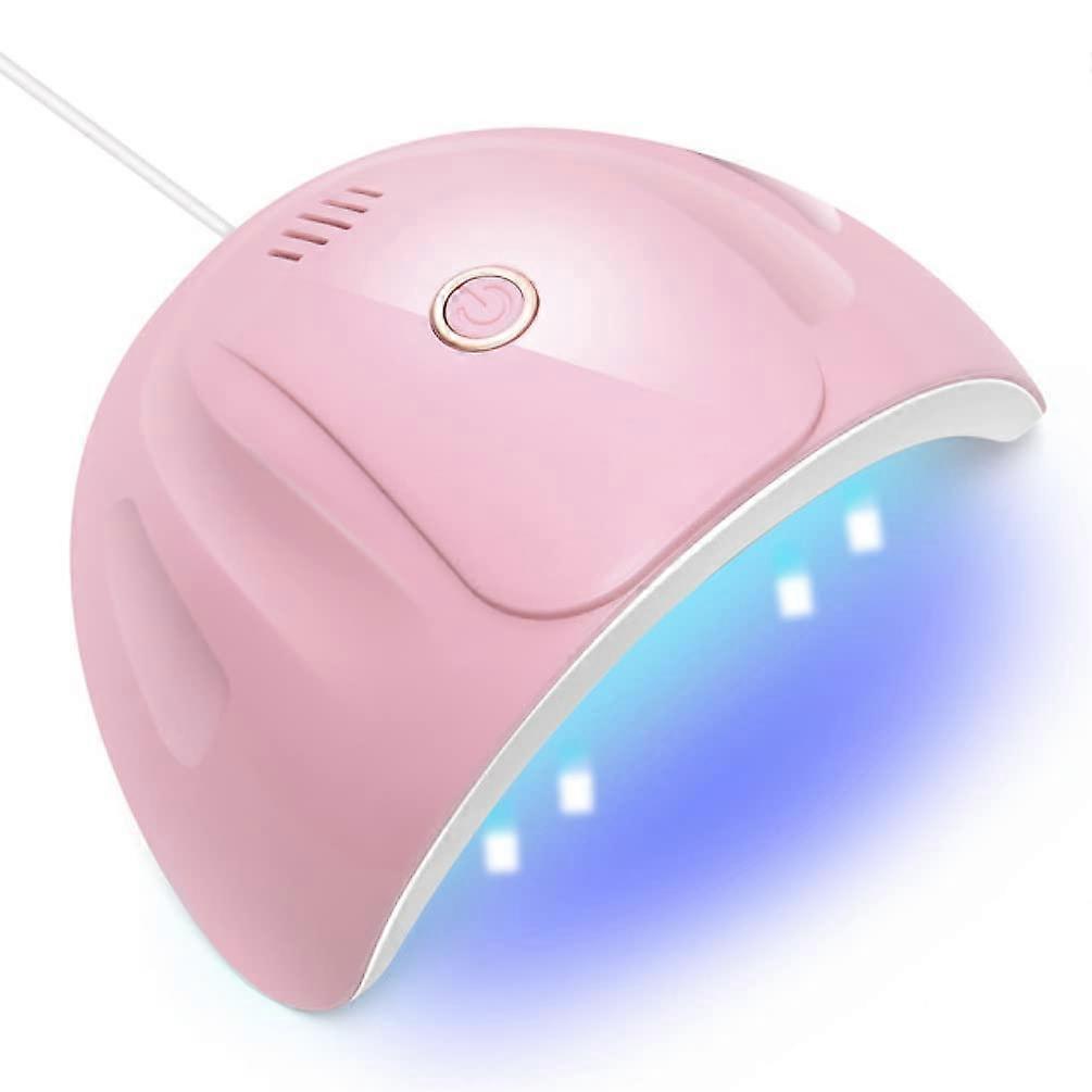 LED Nail Lamp with 18 LEDs for Gel Polish, Fast Even Curing, Automatic Sensor, Low Heat Mode