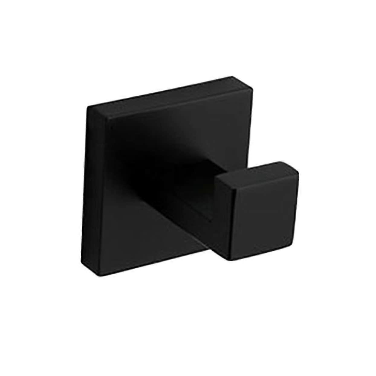 Bathroom Towel Hooks Stainless Steel Wall Mount Rustproof Waterproof Adhesive Single Robe Hook