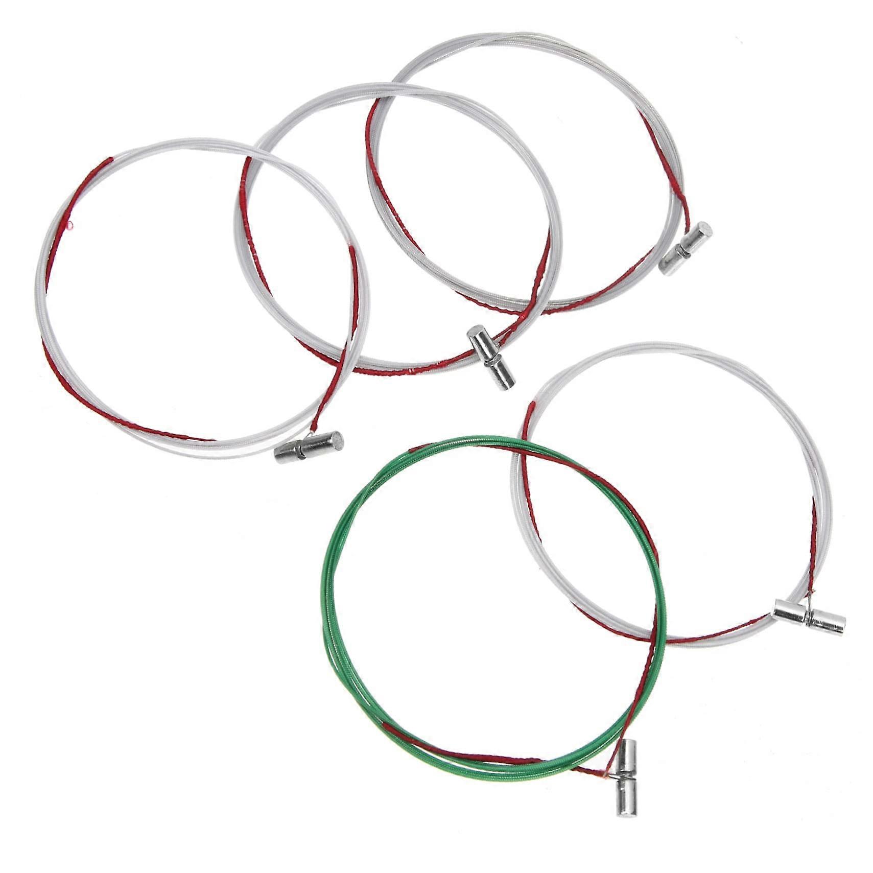 10pcs Guzheng Strings Set Durable Metal for Chinese Guzheng Replacement Easy Restringing