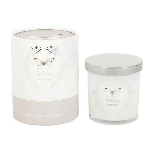 Something Different In Loving Memory Vanilla Butterfly Scented Candle