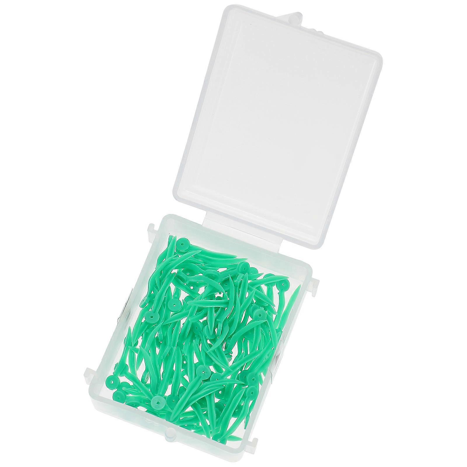 Disposable Wedges Plastic Teeth Wedge for Tooth Filling 100Pcs Box