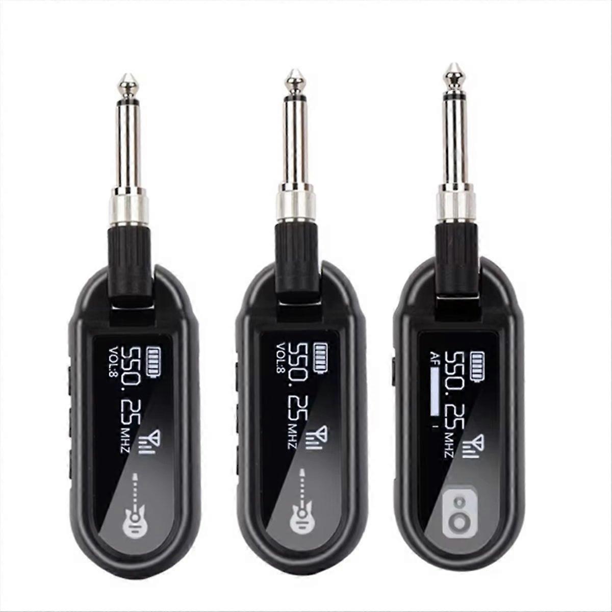 M02 UHF Guitar Wireless Transmitter/Receiver 30m Range Active Noise