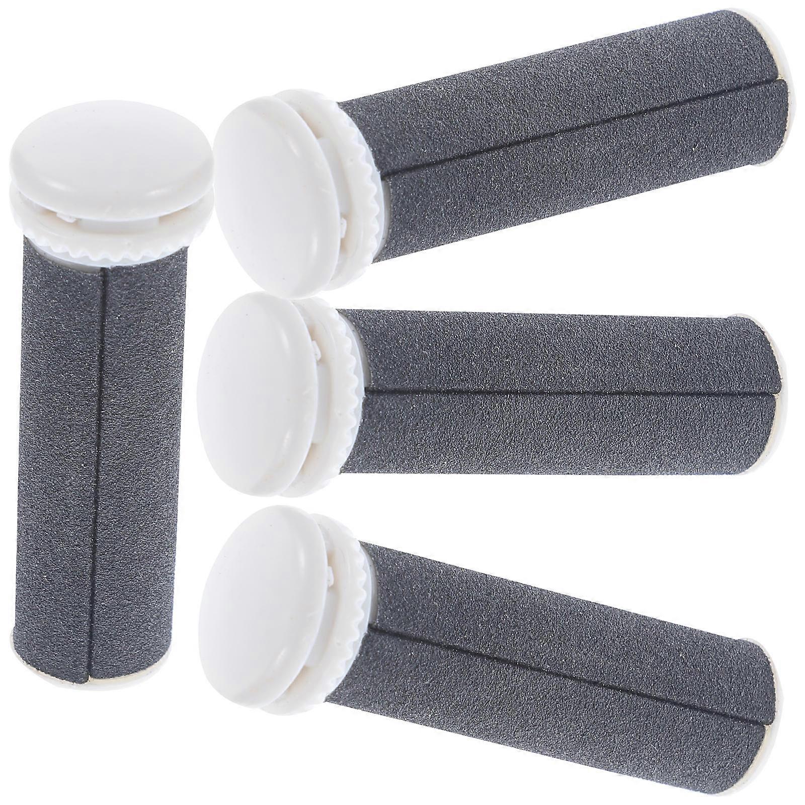 Foot File Roller Extra Coarse Replacement Roller Heads for Electronic Foot File 4Pcs