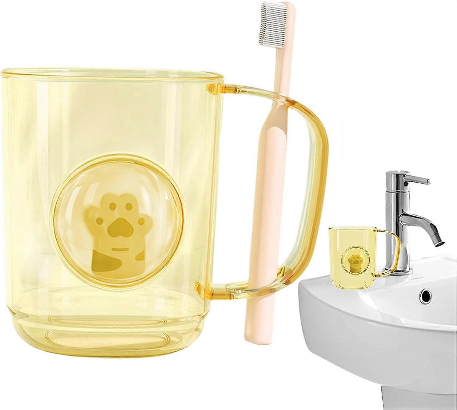 2-Piece Universal Bathroom Cup - Toothbrush Holder