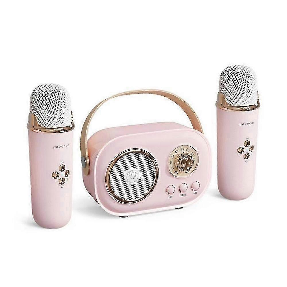 Home Speaker and Microphone,Mini Karaoke Machine Portable Bluetooth Speaker