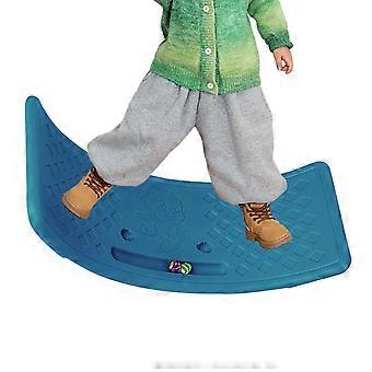 Balance Board for Kids with Non‑Slip Design, Wooden Wobble Trainer for Classroom and Home, Blue