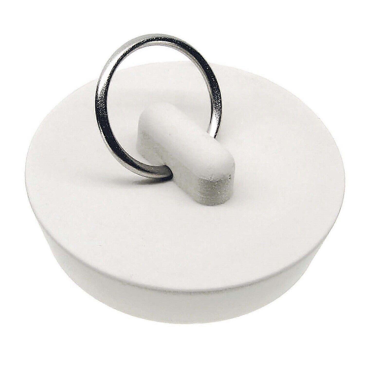 Rubber Drain Stopper Replacement 13/4 Split Type Sink Plug with LeakProof Rubber Seal