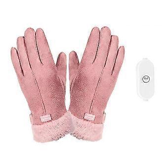USB-beheizbare Winterhandschuhe – Verstellbare elektrische Handschuhe für Damen und Herren – Ergonomisches Design für Radfahren, Wandern und Outdoor-Aktivitäten – Intelligente Heizfunktion