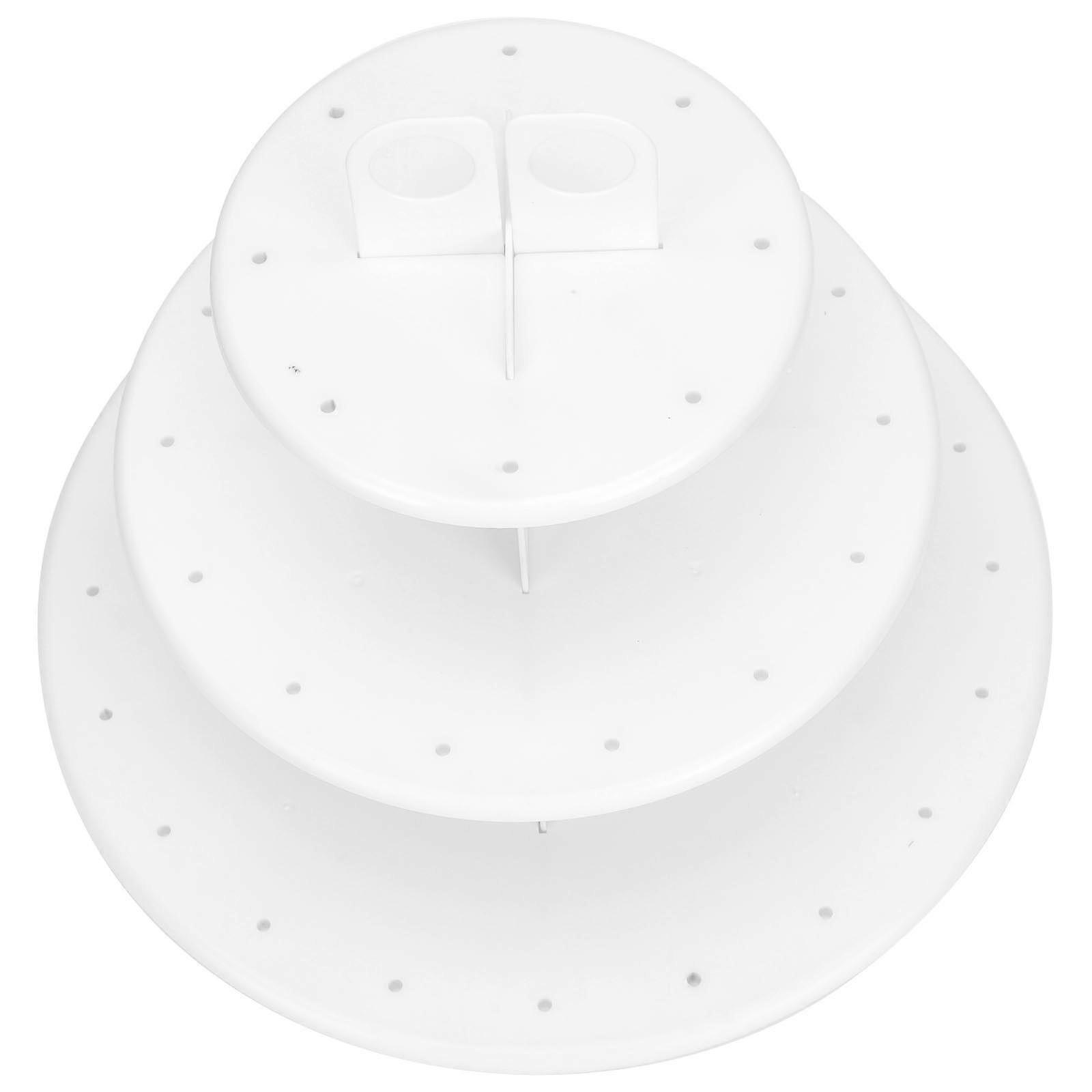 Three-Layer Cake Holder Displaying Shelf Decorative Cake Stand 1Pcs