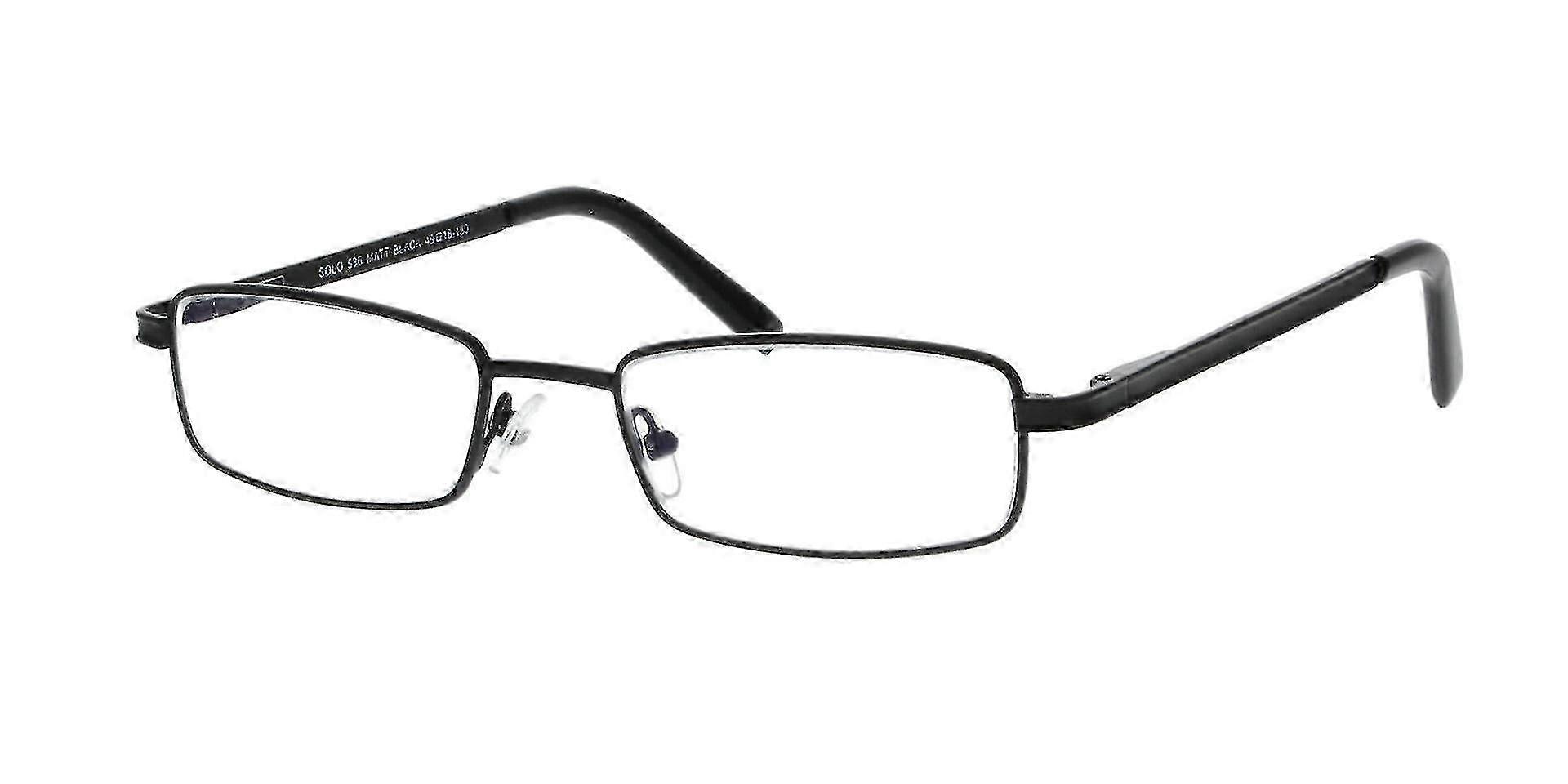 Solo 536 Briller (sort - Square - Unisex)
