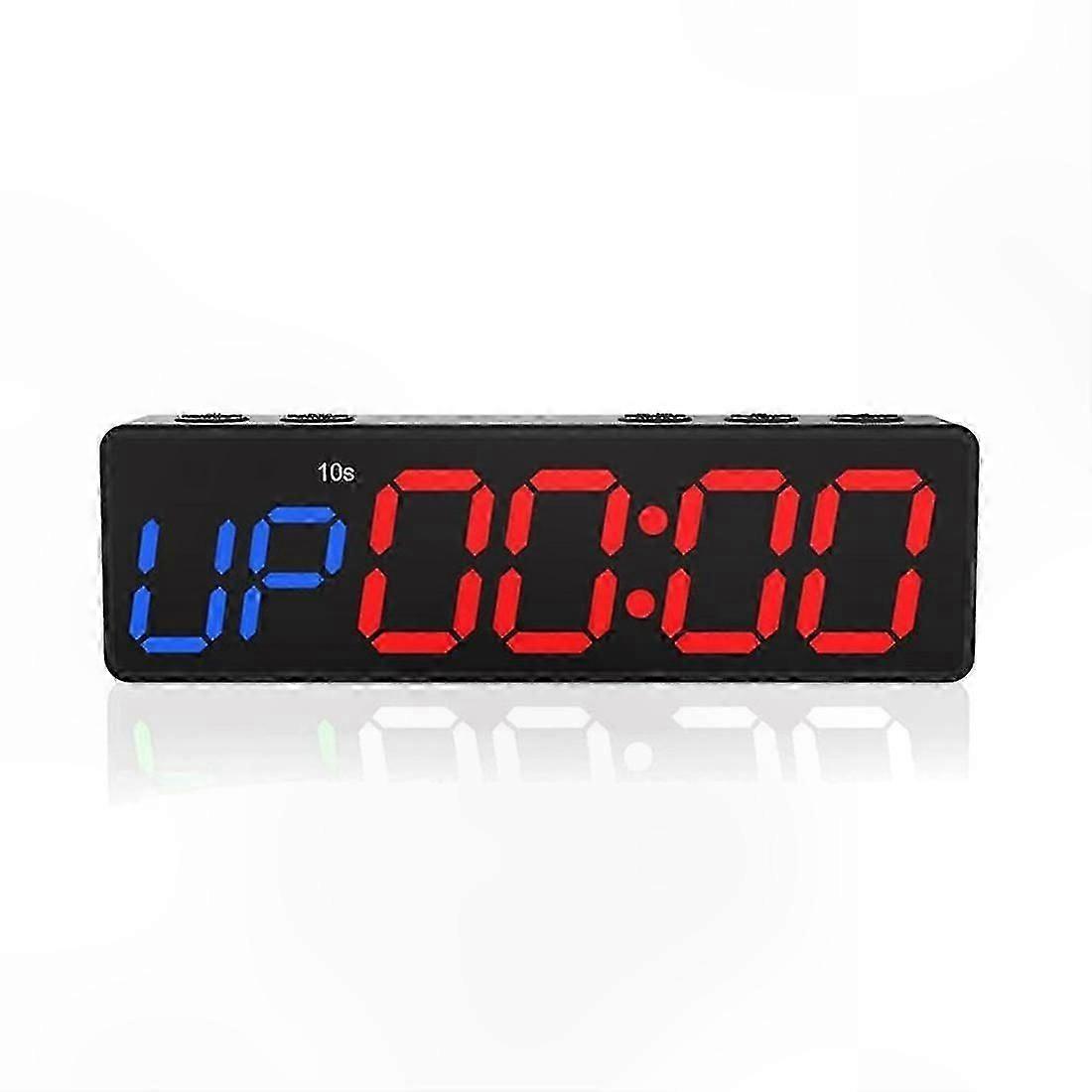 Portable Mini Gym Timer with Built-in Magnet, Programmable Countdown Workout Clock SYCHTV