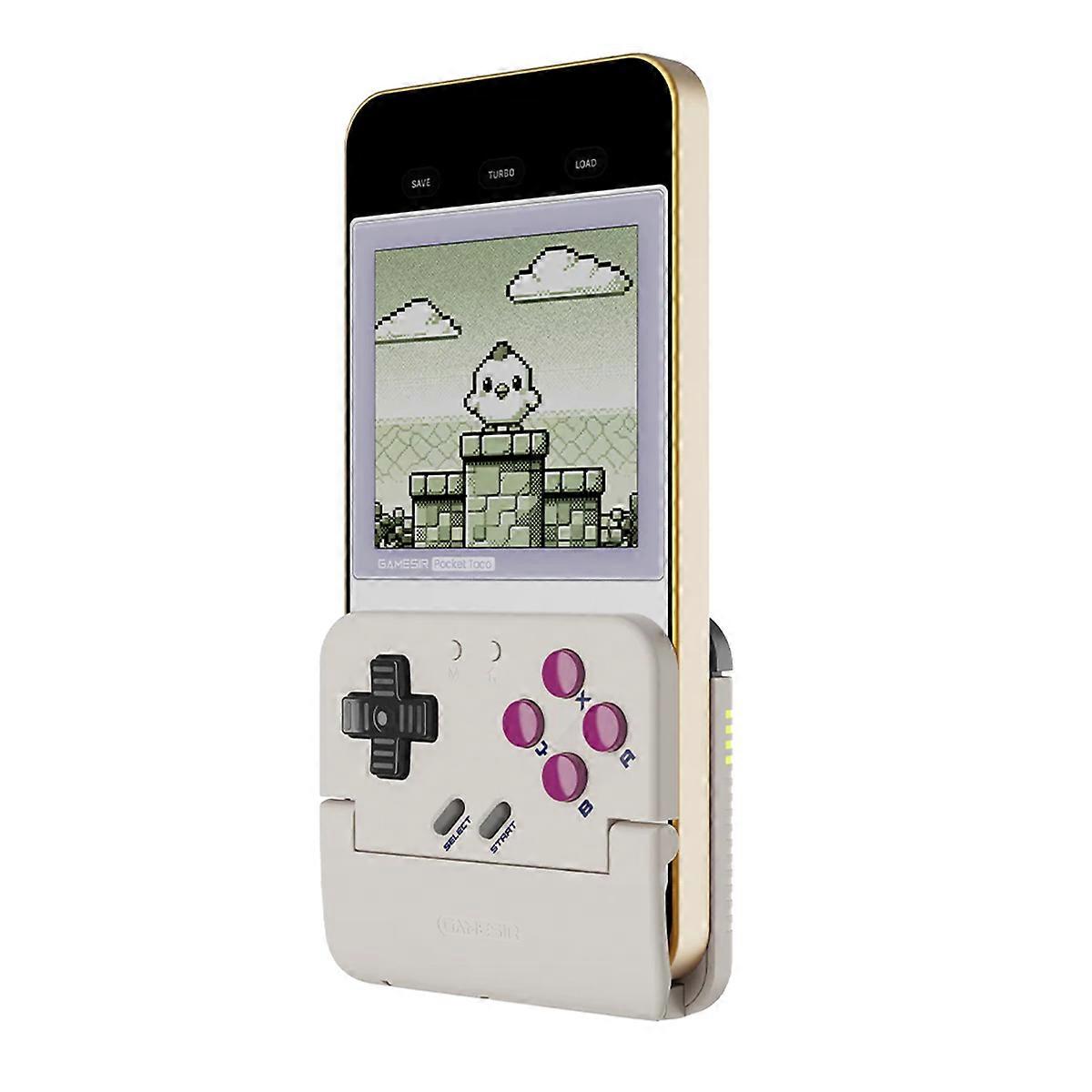 Pocket Taco 1 Retro Bluetooth Controller for Mobile Retro Vertical Foldable, White