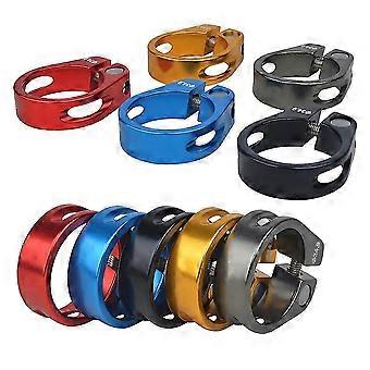 Collier de selle de vélo en alliage d'aluminium pour VTT, rouge