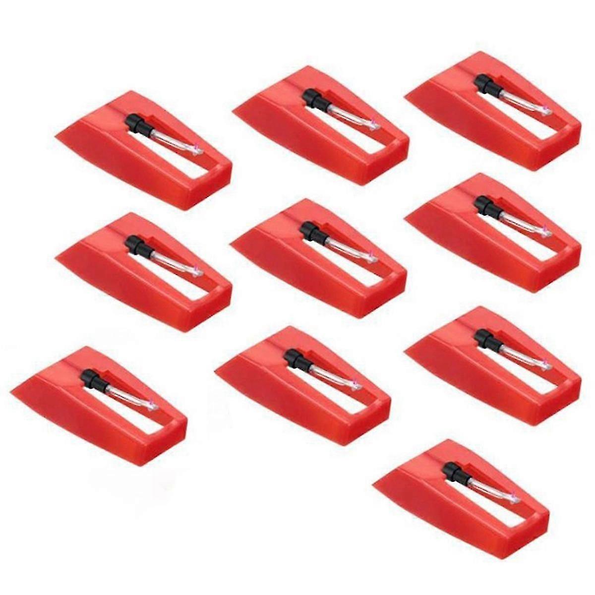 10 Pcs Vinyl Turntable Needle for Record Player Pickup Stylus