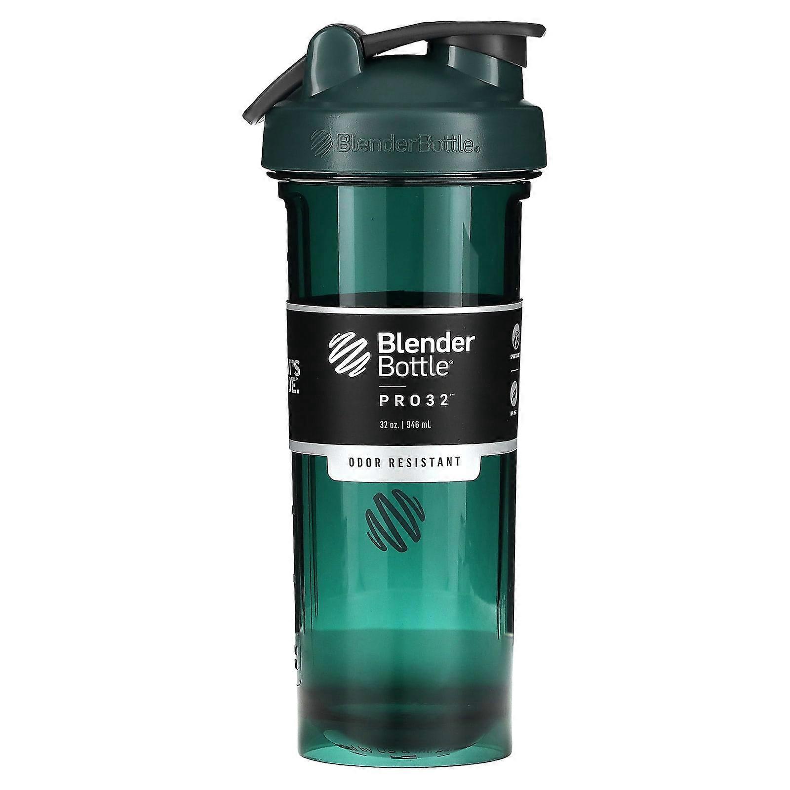 Blender Bottle, Pro Series, Pro32, FC Green, 32 oz (946 ml), 2-Pack