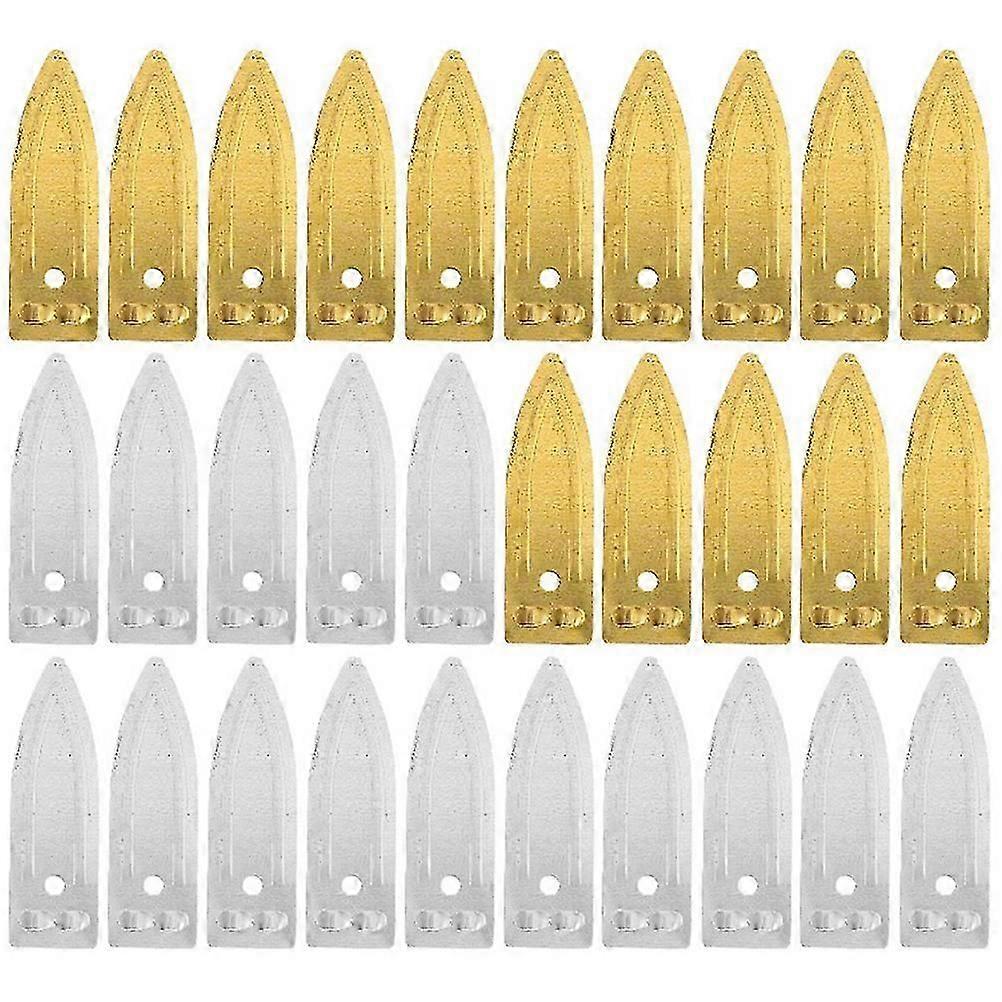 Copper Zinc Electric Anode Sheet for Experiment Use 60Pcs Set