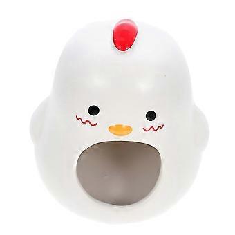 Hamster Bed - Small Ceramic Pet House - Cool and Comfortable Resting Spot with a Decorative Hiding Place