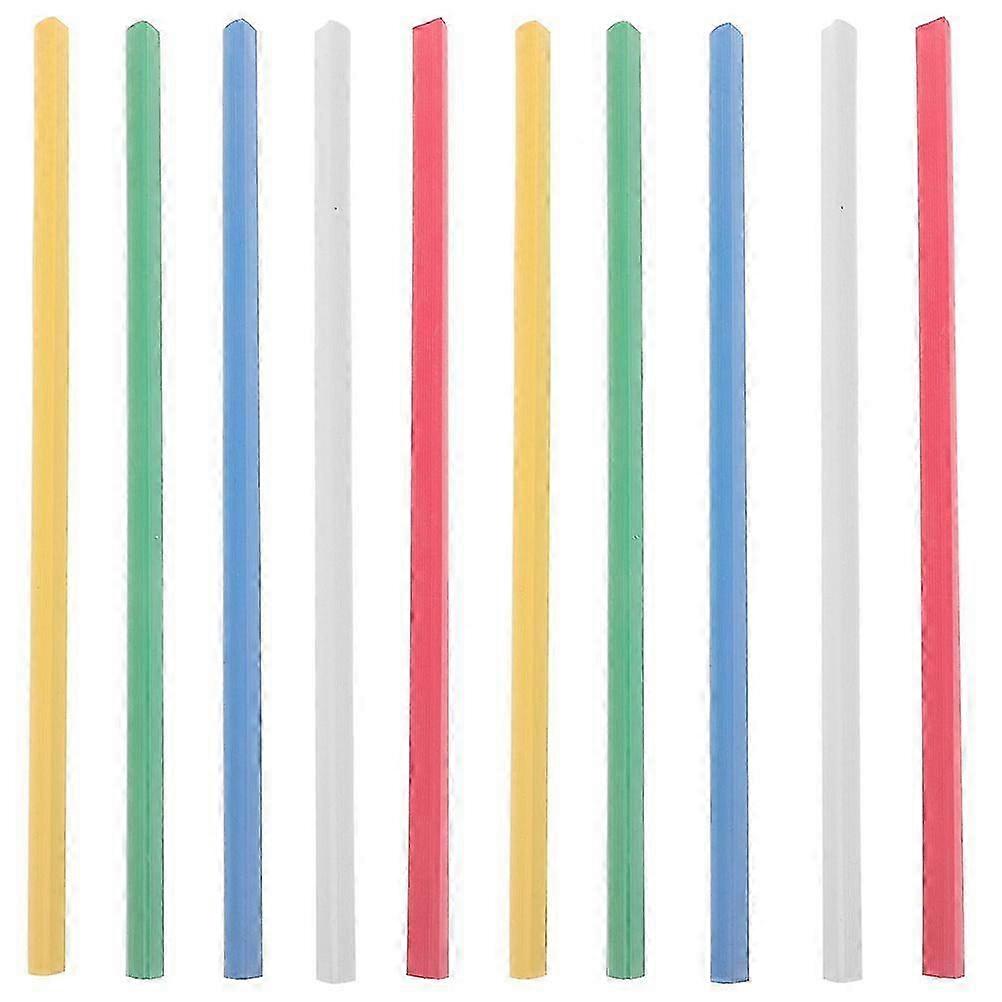 50Pcs Bookbinding Slide Binders Spine Bars Slide Grip Binding Bars Plastic File Slide Binders