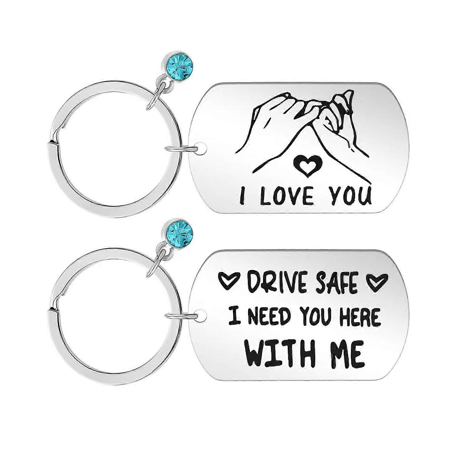 stainless steel engraved keychain