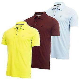 Calvin Klein Herren Newport Feuchtigkeitsableitendes Leichtes Golf Poloshirt