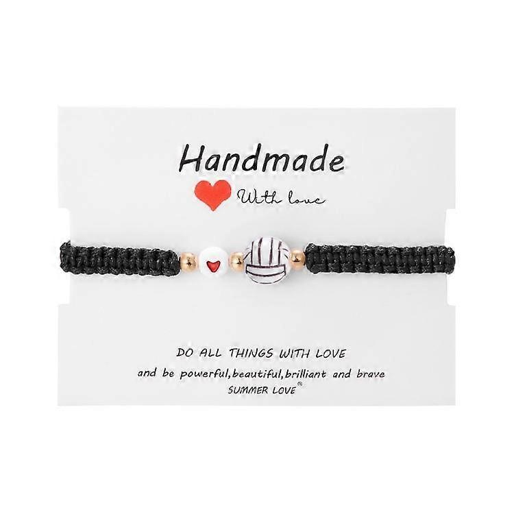 Ball Shape Bracelet Adjustable Drawstring Hand Chain Handmade Bangle Lucky Gift