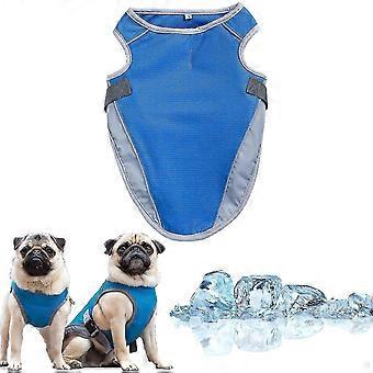 Dog Summer Cooling Vest, Dog Cooling Vest, Breathable Mesh Cooler Dog Puppy Ice Vest, Adjustable Ultra-soft For Small Medium Large Dog