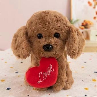 Dog Be Mine - Heated Stuffed Animal Plushie for Warmth & Comfort - Cute Soft Plush Toys for Adults & Children (Boys, Girls, Babies & Toddlers)