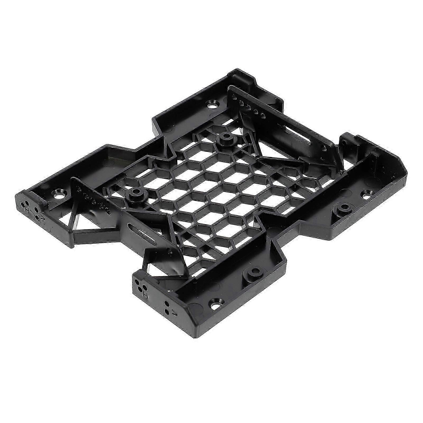 Hard Disk Mounting Bracket Adapter for SSD and Hdd 2Pcs Kit Black