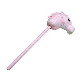 Plüsch Stick Pferd Leichtes Steckenpferd auf einem Stock für Kinder Kinder Bühne