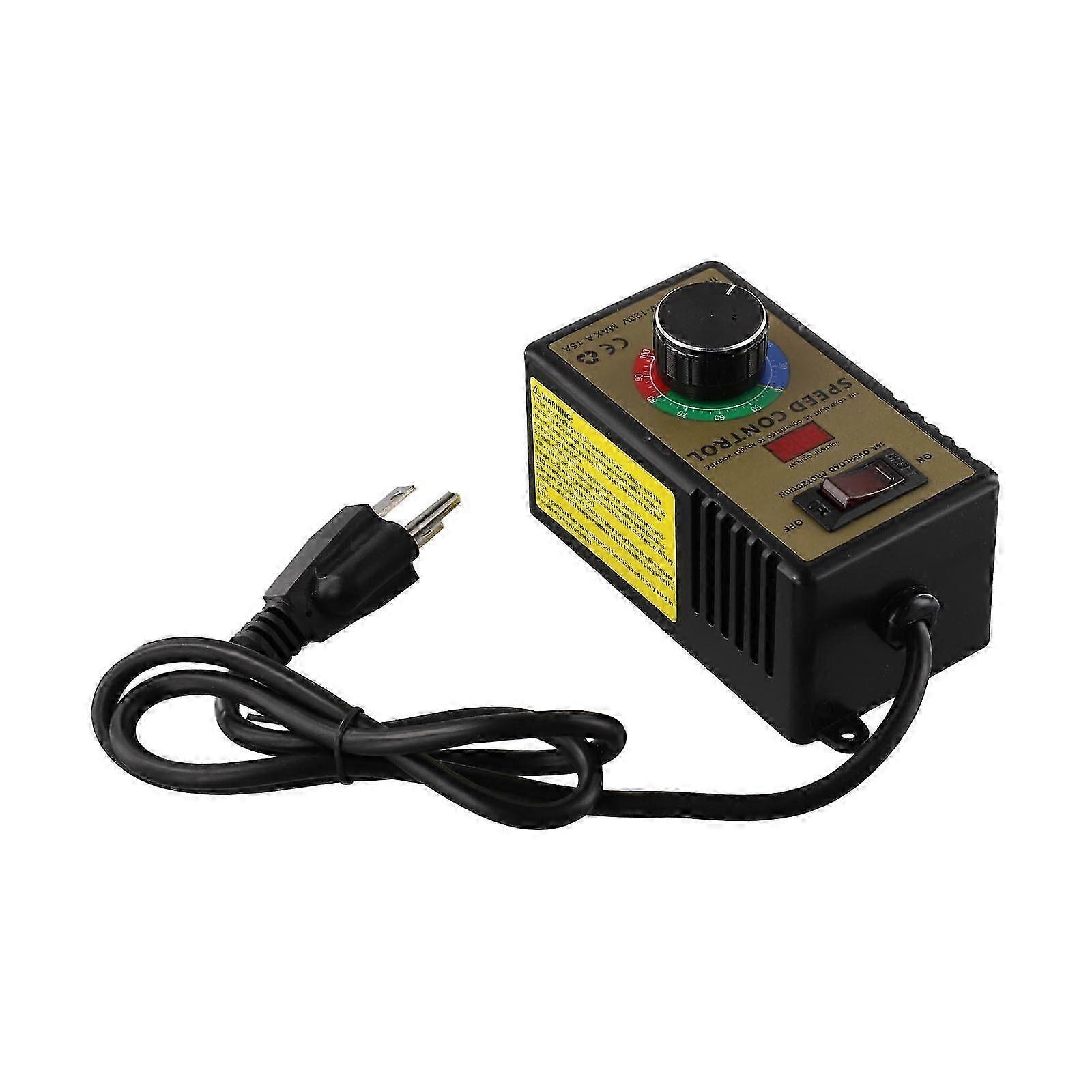 15A Speed Controller ABS Plastic Adjustable Dimming 26-27