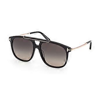 Tom Ford FT1306 SAM-02 01B Helbågade Unisex Pilotsolglasögon UV3 Original