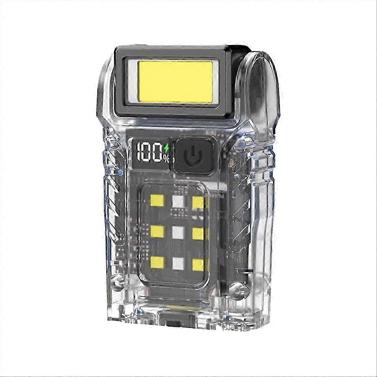 Portable Mini LED Flashlights USB Rechargeable Flashlight