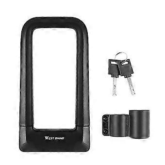 Universal Silicone U-Shaped Bike Lock
