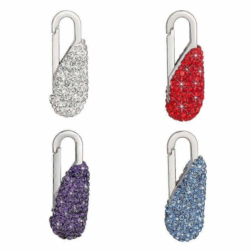 Glittery Decorative Zipper Pull, Universal Style Accessory for Backpacks