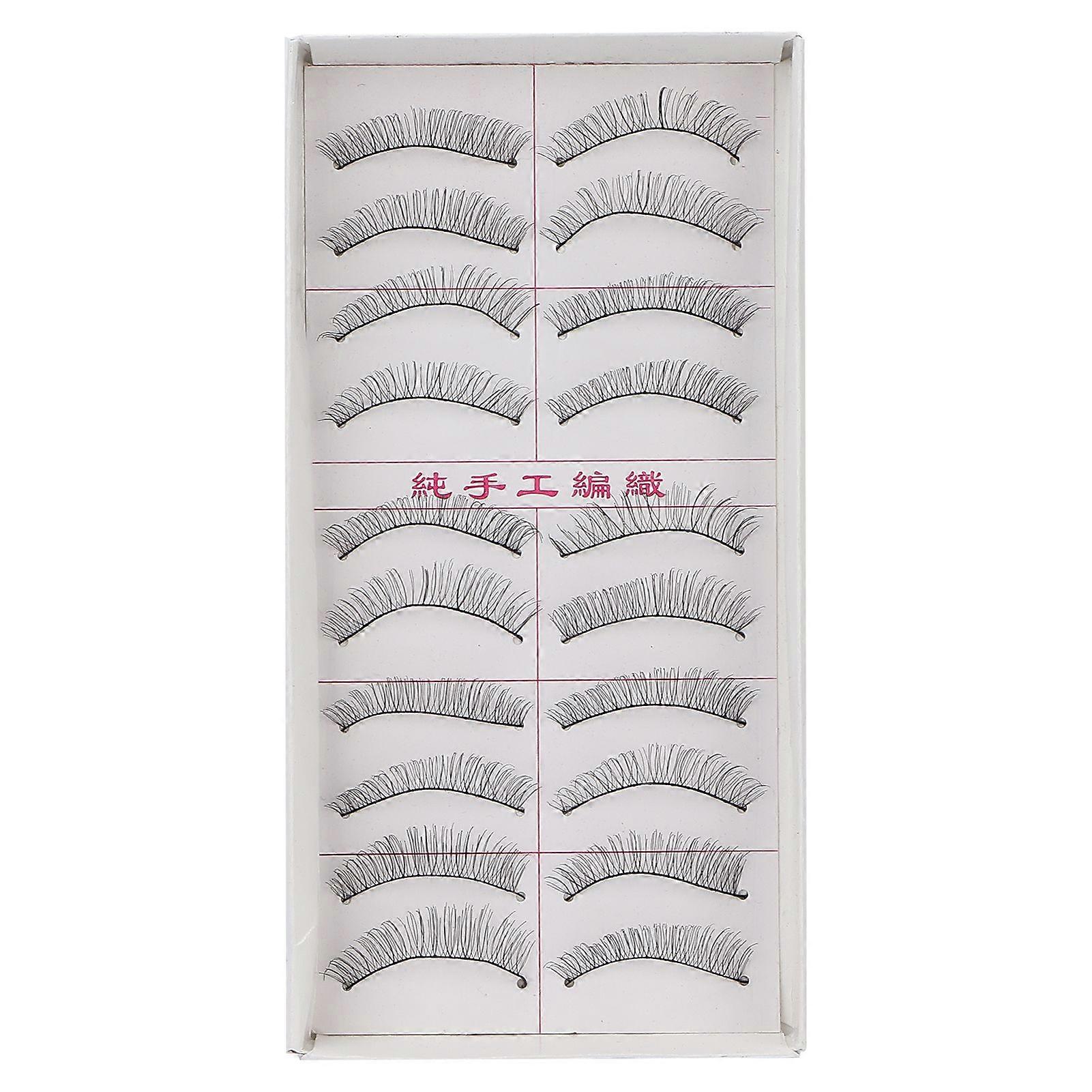 Handmade Natural 3D Volumizing False Eyelashes