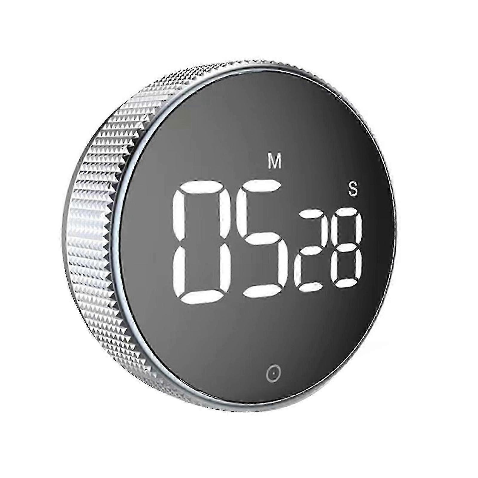 Ergonomic Round Magnetic Kitchen Study Timer